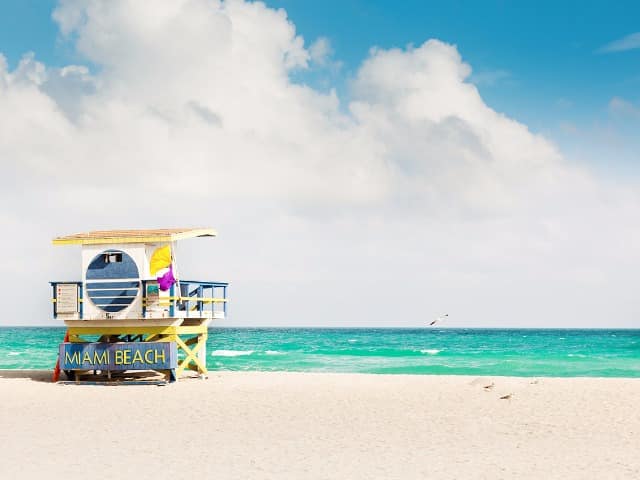 Praia miami estados unidos